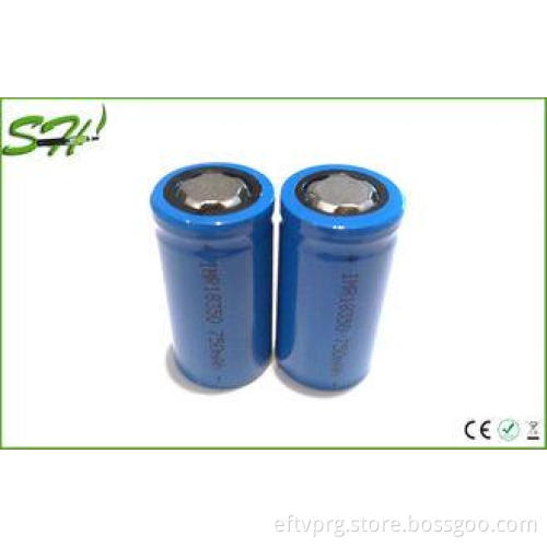 18350 battery Imr 18350 batteries 3.7v 900mah li-ion batter